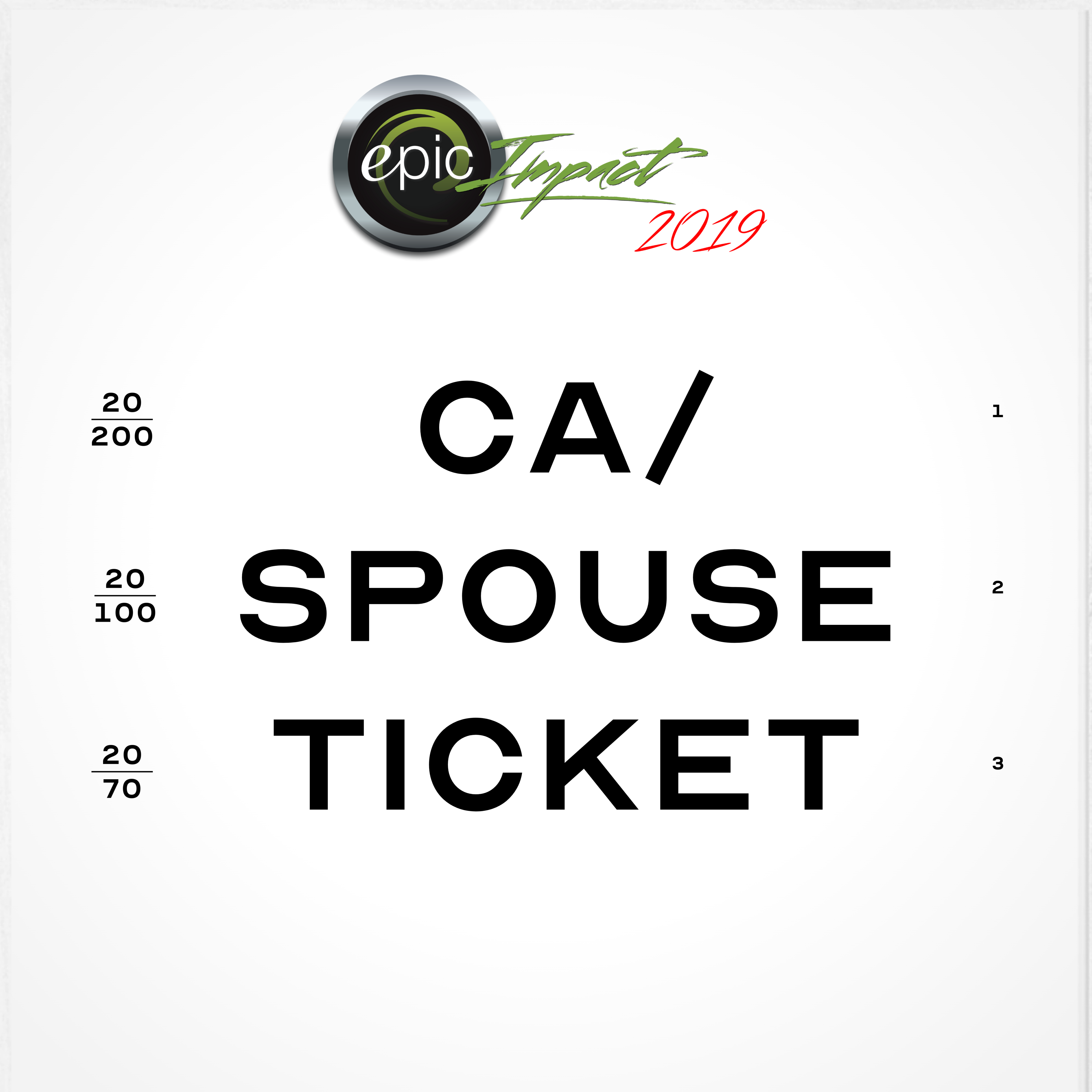 Impact 2019 CA Ticket