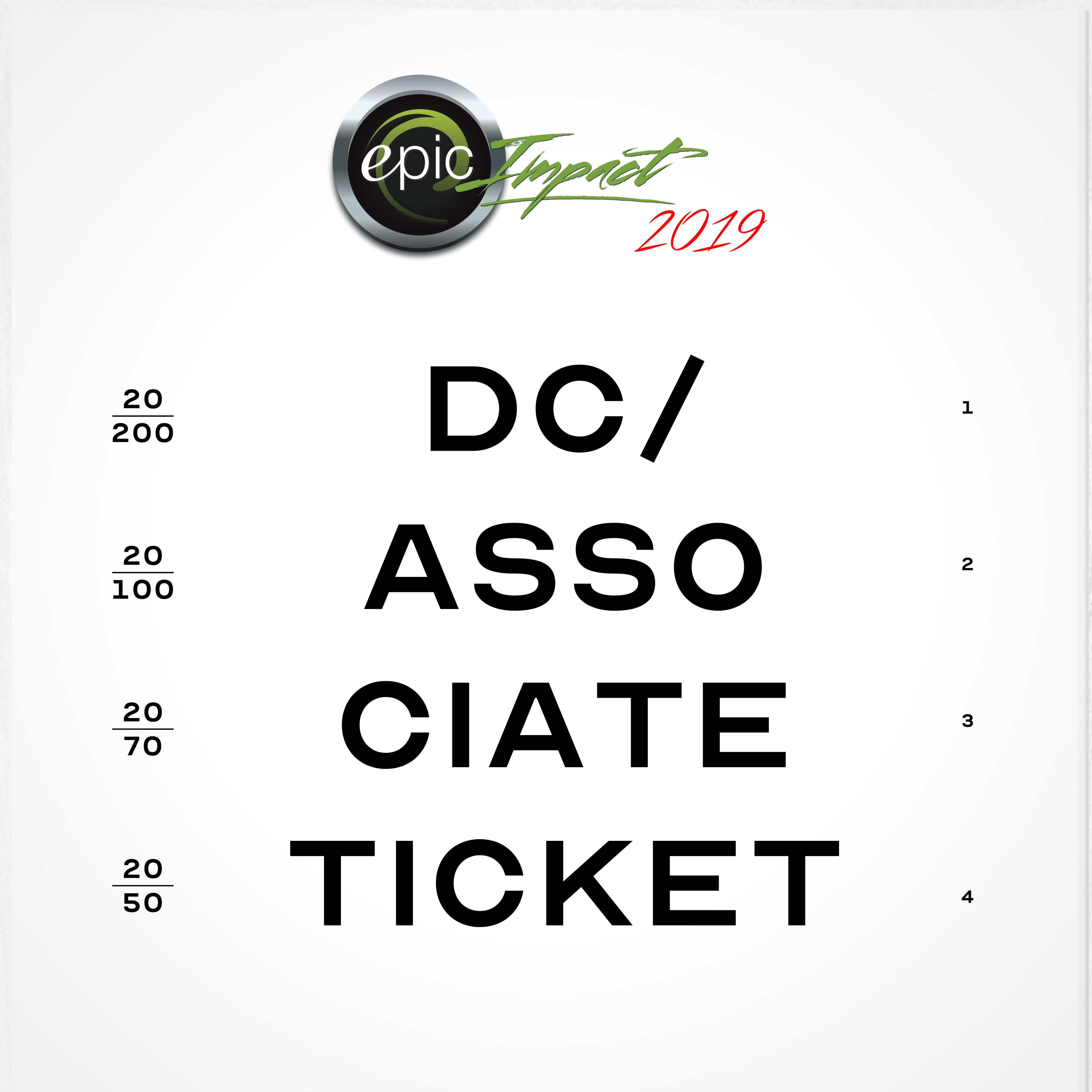 Impact 2019 DC Ticket